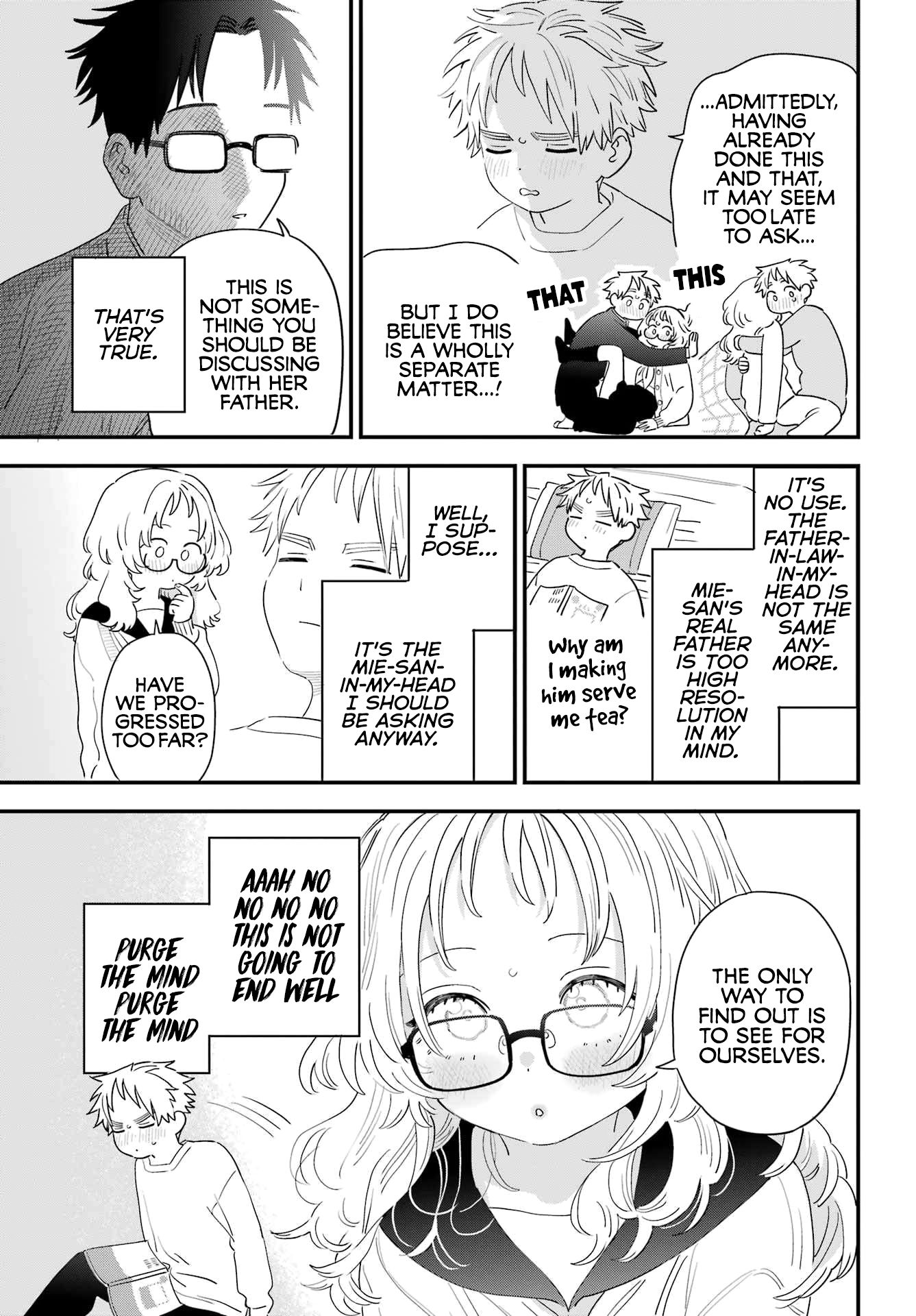 Suki na Ko ga Megane wo Wasureta, Chapter 104 image 09